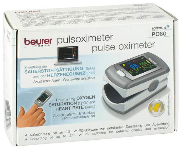 BEURER PO80 Pulsoximeter BEURER PO80 Pulsoximeter